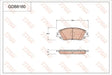 Brake Pad Set, Disc Brake GDB816 - TRW