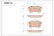 Brake Pad Set, Disc Brake GDB818 - TRW