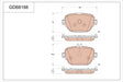Brake Pad Set, Disc Brake GDB8188 - TRW
