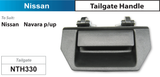Door Handle NTH330 - Nice Products | Universal Auto Spares