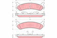 Brake Pad Set, Disc Brake GDB896 - TRW