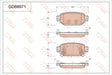 Brake Pad Set, Disc Brake GDB897 - TRW
