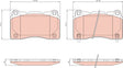 Brake Pad Set, Disc Brake GDB8973DT - TRW