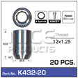 Lock Nuts 20+Key K432-20 - Nice Products | Universal Auto Spares