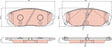 Brake Pad Set, Disc Brake GDB8984DT - TRW