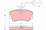 Brake Pad Set, Disc Brake GDB900 - TRW - Brake Pads - TRW