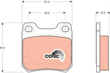Brake Pad Set, Disc Brake GDB915 - TRW - Brake Pads - TRW