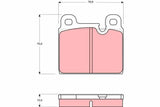 Brake Pad Set, Disc Brake GDB918 - TRW - Brake Pads - TRW