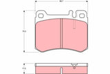 Brake Pad Set, Disc Brake GDB929 - TRW - Brake Pads - TRW