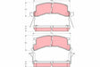 Brake Pad Set, Disc Brake GDB937 - TRW