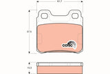 Brake Pad Set, Disc Brake GDB952 - TRW