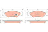 Brake Pad Set, Disc Brake GDB953 - TRW - Brake Pads - TRW