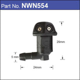 Washer Jet Pair NWN554 - Nice Products | Universal Auto Spares