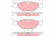 Brake Pad Set, Disc Brake GDB969 - TRW