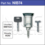 Ignition Barrel NIB74 - Nice Products | Universal Auto Spares