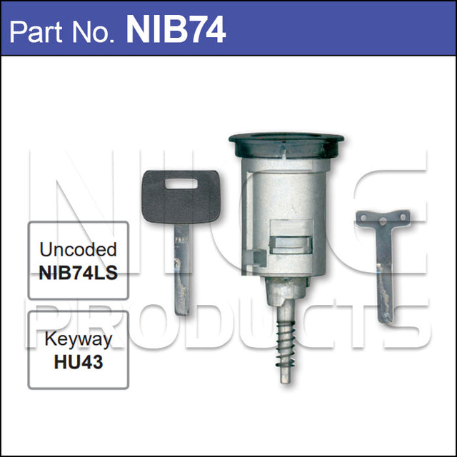 Ignition Barrel NIB74 - Nice Products | Universal Auto Spares