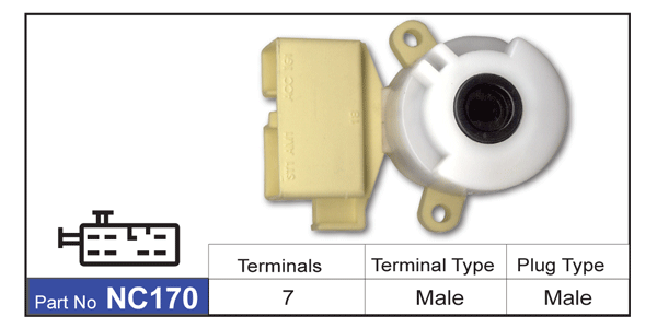 Ignition Switch NC170 - Nice Products | Universal Auto Spares