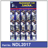 Merchandiser Automotive Locks NDL2017 - Nice Products | Universal Auto Spares