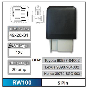 Relay RW100 - Nice Products | Universal Auto Spares