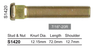 Long wheel stud S1420 - Nice Products | Universal Auto Spares