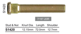 Long wheel stud S1420 - Nice Products | Universal Auto Spares