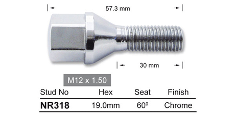 One Piece Stud NR318 - Nice Products | Universal Auto Spares
