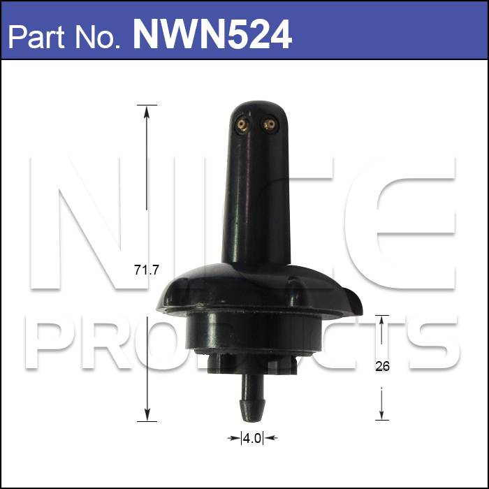 Washer Jet Pair NWN524 - Nice Products | Universal Auto Spares