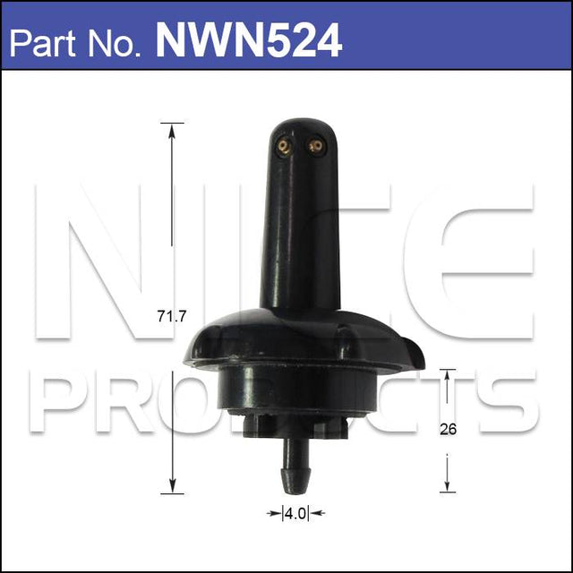 Washer Jet Pair NWN524 - Nice Products | Universal Auto Spares