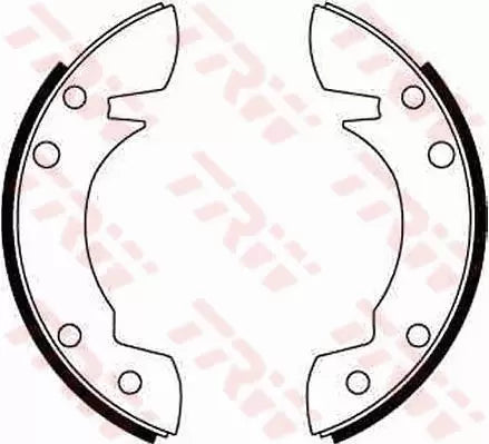 Brake Shoe Set GS6093 - TRW