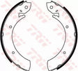 Brake Shoe Set GS6181 - TRW