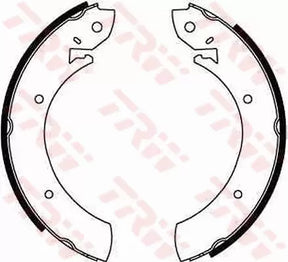 Brake Shoe Set GS6181 - TRW