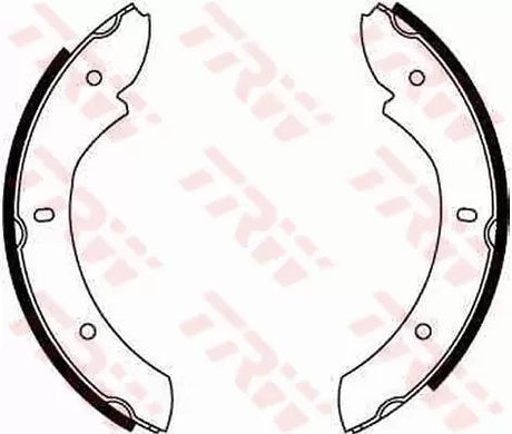 Brake Shoe Set, Parking Brake GS6236 - TRW
