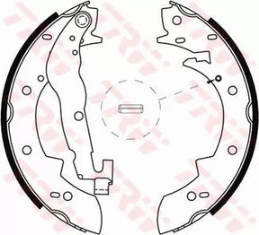 Brake Shoe Set GS6237 - TRW