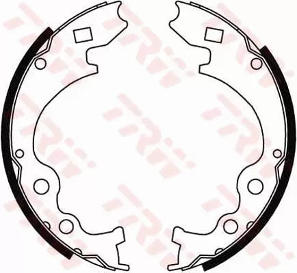 Brake Shoe Set GS6243 - TRW