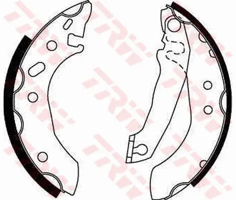 Brake Shoe Set GS6253 - TRW