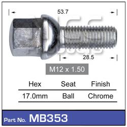 One Piece Stud MB353 - Nice Products | Universal Auto Spares