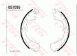 Brake Shoe Set GS7035 - TRW
