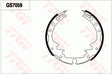 Brake Shoe Set, Parking Brake GS7058 - TRW