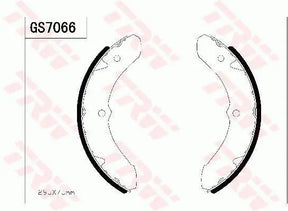 Brake Shoe Set GS7066 - TRW