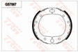 Brake Shoe Set, Parking Brake GS7067 - TRW
