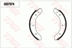Brake Shoe Set GS7074 - TRW