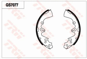 Brake Shoe Set GS7077 - TRW