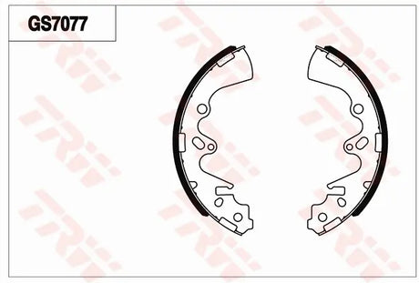 Brake Shoe Set GS7077 - TRW
