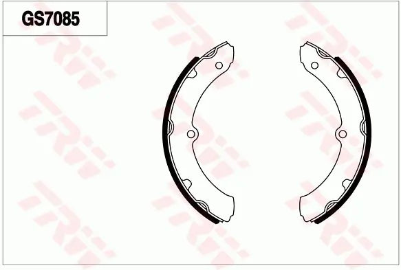 Brake Shoe Set GS7085 - TRW