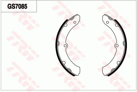 Brake Shoe Set GS7085 - TRW