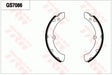 Brake Shoe Set GS7086 - TRW