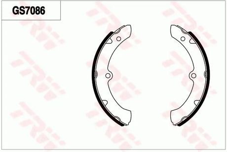 Brake Shoe Set GS7086 - TRW