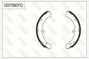 Brake Shoe Set GS7090 - TRW