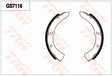 Brake Shoe Set GS7116 - TRW