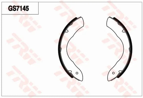 Brake Shoe Set GS7145 - TRW